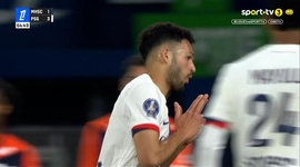 Ligue 1: Montpellier vs PSG, Golo 1-4 Gonçalo Ramos (2024-2025)