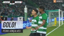 Taça de Portugal Placard: Sporting vs Benfica, Golo 1-0 Pedro Gonçalves (2023-2024)