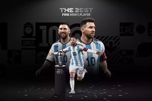 Lionel Messi vence o prémio FIFA The Best pela oitava vez