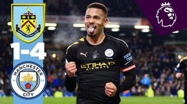 Premier League: Burnley 1 - 4 Man City (2019-2020)