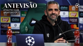 Liga Campeões: Antevisão de Rui Borges ao Athletic Bilbao vs Sporting (2025-2026)