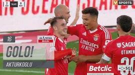 Liga Portugal Betclic: Benfica vs Rio Ave, Golo 2-0 Akturkoglu (2024-2025)