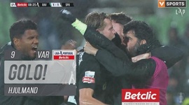 Liga Portugal Betclic: Rio Ave vs Sporting, Golo 1-1 Hjulmand (2023-2024)