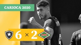 Campeonato Carioca: Botafogo 6 - 2 Cabofriense (2020)