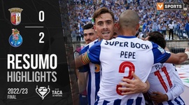 Taça de Portugal Placard: Sp. Braga 0 - 2 FC Porto (2022-2023)