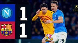 Liga Campeões: Napoli 1 - 1 Barcelona (2023-2024)