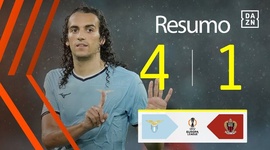 Liga Europa: Lazio 4 - 1 Nice (2024-2025)