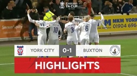 FA Cup: York City 0 - 1 Buxton FC (2021-2022)