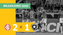 Brasileirão: Internacional 2 - 1 Botafogo (2020)