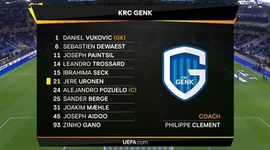 Liga Europa: Genk 4 - 0 Sarpsborg 08 (2018-2019)