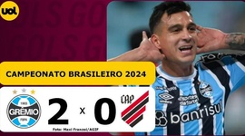 Brasileirão: Grêmio 2 - 0 Athletico-PR (2024)