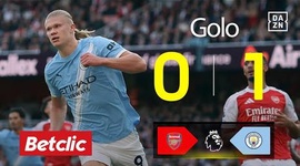 Premier League: Arsenal vs Man City, Golo 0-1 Haaland (2025-2026)