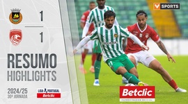 Liga Portugal Betclic: Rio Ave 1 - 1 Santa Clara (2024-2025)