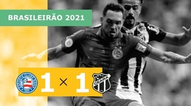 Brasileirão: Bahia 1 - 1 Ceará (2021)