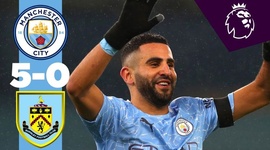 Premier League: Man City 5 - 0 Burnley (2020-2021)