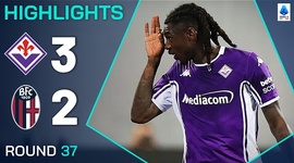 Serie A: Fiorentina 3 - 2 Bologna (2024-2025)
