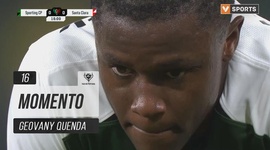 Taça de Portugal Generali Tranquilidade: Sporting vs Santa Clara, Jogada Geovany Quenda, 16' (2024-2025)