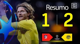 Liga Campeões: Atlético Madrid 1 - 2 Bodo (2025-2026)