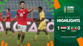 Qualificação CAN: Egipto 1 - 0 Etiópia (2023)