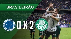 Brasileirão: Cruzeiro 0 - 2 Palmeiras (2019)