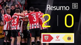 La Liga: Athletic Bilbao 2 - 0 Villarreal (2024-2025)