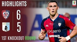 Coppa Italia: Cagliari 5 - 4 g.p Virtus Entella (2025-2026)