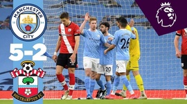 Premier League: Man City 5 - 2 Southampton (2020-2021)