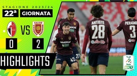 Serie B: Bari 0 - 2 Reggiana (2023-2024)