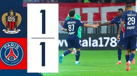 Ligue 1: Nice 1 - 1 PSG (2024-2025)