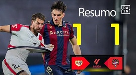 La Liga: Rayo Vallecano 1 - 1 Levante (2025-2026)