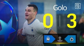 Liga Campeões: Atalanta vs Club Brugge, Golo 0-3 Jutgla (2024-2025)