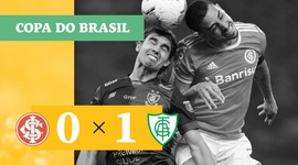 Copa do Brasil: Internacional 0 - 1 América-MG (2020)