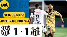Campeonato Paulista: Ponte Preta 1 - 1 Santos (2025)