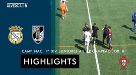 Juniores A S19 I Divisão: Alverca 1 - 1 V. Guimarães (2021-2022)