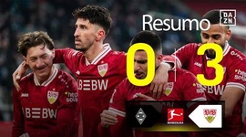 Bundesliga: Mönchengladbach 0 - 3 Estugarda (2025-2026)