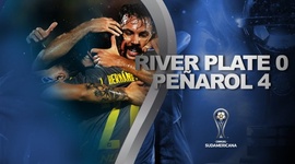 Copa Sudamericana: CA River Plate 0 - 4 Peñarol (2023)