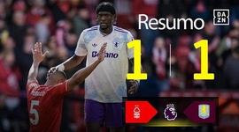 Premier League: Nottingham Forest 1 - 1 Aston Villa (2025-2026)