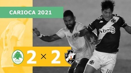 Campeonato Carioca: Boavista-RJ 2 - 2 Vasco (2021)
