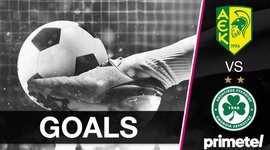 First Division: AEK Larnaca vs Omonia Nikosia, Golo 1-1 (2023-2024)