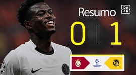 Liga Campeões: Galatasaray 0 - 1 Young Boys (2024-2025)