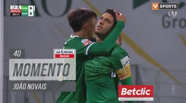 Liga Portugal Betclic: Moreirense vs Rio Ave, Jogada João Novais, 40' (2024-2025)