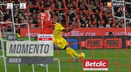 Liga Portugal Betclic: Benfica vs Sp. Braga, Jogada Roger, 92' (2024-2025)