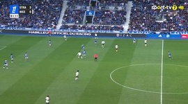 Ligue 1: Strasbourg vs Nice, Golo 3-1 A. Mendy (2025-2026)