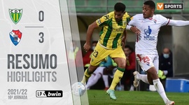 Liga Portugal Bwin: Tondela 0 - 3 Gil Vicente (2021-2022)