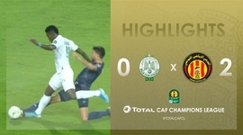 CAF Champions League: Raja Casablanca 0 - 2 Espérance Tunis (2019-2020)