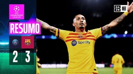 Liga Campeões: PSG 2 - 3 Barcelona (2023-2024)