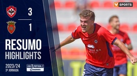Liga Portugal 2 SABSEG: Oliveirense 3 - 1 Penafiel (2023-2024)