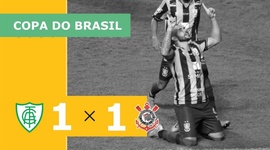Copa do Brasil: América-MG 1 - 1 Corinthians (2020)