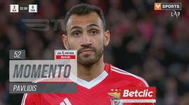 Liga Portugal Betclic: Benfica vs Famalicão, Jogada Pavlidis, 52' (2024-2025)
