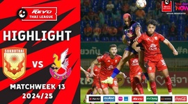 Thai League 1: Sukhothai FC 5 - 2 Nong Bua Pitchaya (2024-2025)